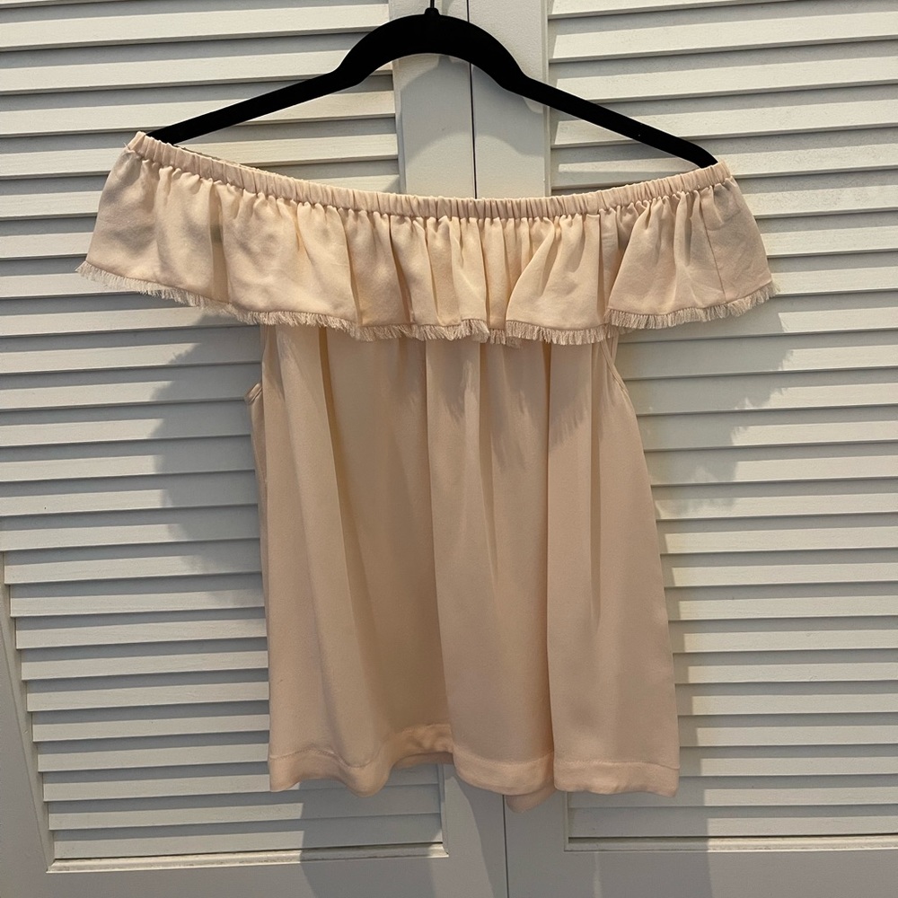 Rebecca Taylor Strapless Blouse